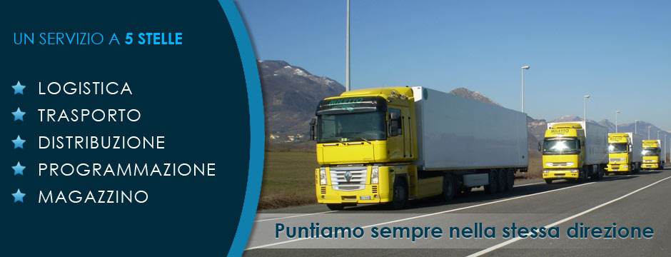 Logistica, Trasporto, Distribuzione, Programmazione, Magazzino